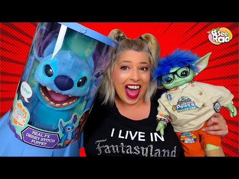 The Real FX Disney Stitch Interactive Puppet Puts the WOW in Wow! Stuff - Unboxing & Demonstration