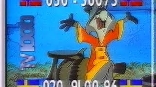 TV3 Reklam 1991 - Ett band fyra reklamavbrott