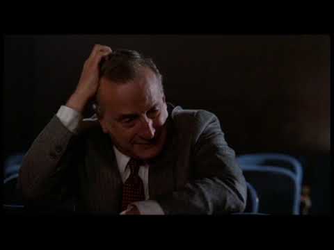 George C. Scott watches Pierce Brosnan in 'Die Another Day'