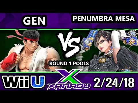 End of an Era - Ho3K | Gen (Ryu) Vs. Penumbra Mesa (Bayonetta) - SSB4 Pools - Smash Wii U
