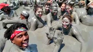 Colombia Mud Volcano Bath - El Totumo