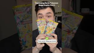 Unpacking kartu pokemon mega impian part 4 #brewek #pokemon #pokemontcg #pokemontradingcards