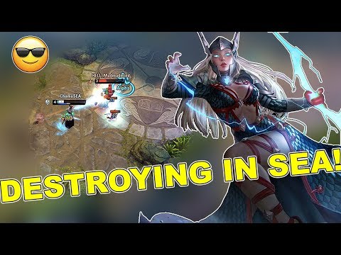 VAINGLORY | FIRST 5v5 MATCH IN [SEA]! AFK'S AND SURRENDERS EVERYWHERE! CHAMU MID LANE MAIN KAPPA!?!