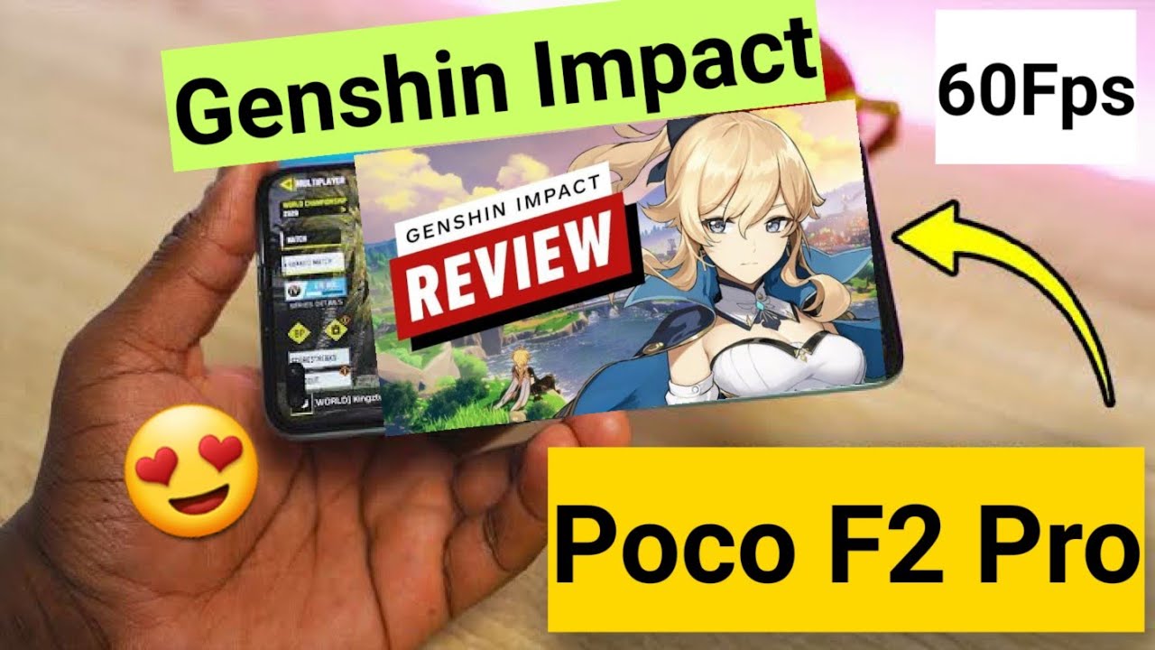 Poco f2 pro genshin impact 60fps high graphics gameplay test