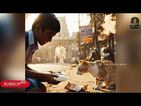 Anbu vaarthai illaama unarthum uyir |A soul that feels love without words #cat #trending 