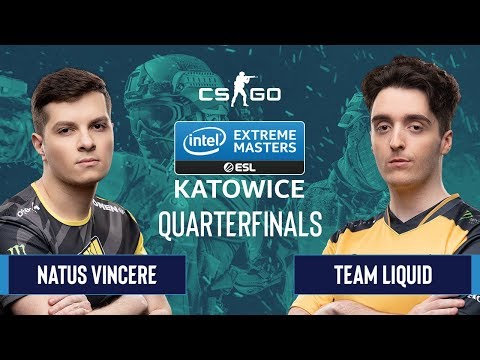 CS:GO - Natus Vincere vs. Team Liquid [Dust2] Map 1 - Quarterfinals - IEM Katowice 2020