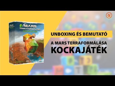 A Mars Terraformálása: Kockajáték  Unboxing & Bemutató - reflexshop