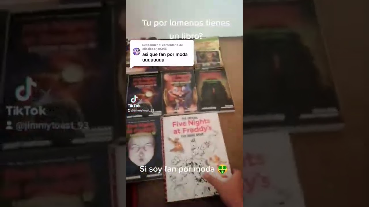 Todos mis libros de Fnaf 🤑🤑