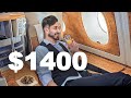 درجة رجال الاعمال على الاماراتيه في اكبر طائره في العالم 🇦🇪 ($1400)