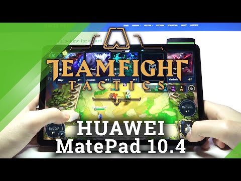 Test Game TFT Mobile on HUAWEI MatePad 10.4 New Edition | Kirin 810 | 3GB RAM | Gameplay - FPS Check