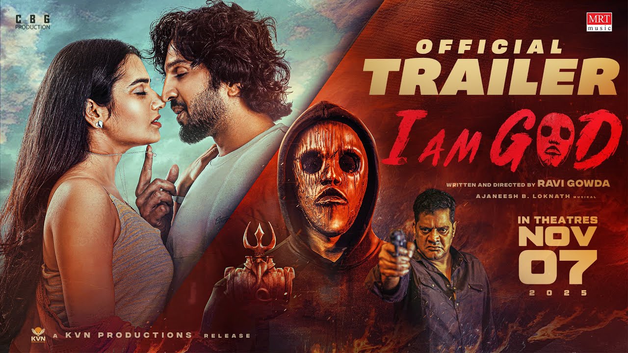 I AM GOD (Kannada) Official Trailer | Ravi Gowda | Vijeta Pareek | RaviShankar | Ajaneesh B Loknath