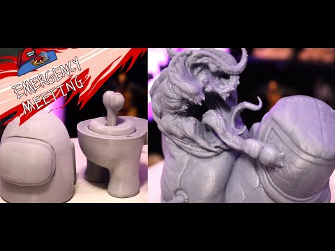 The REAL impostor! Among US Fanart toy