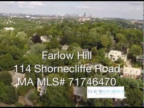 Newton, MA Luxury Home 114 Shornecliffe Road