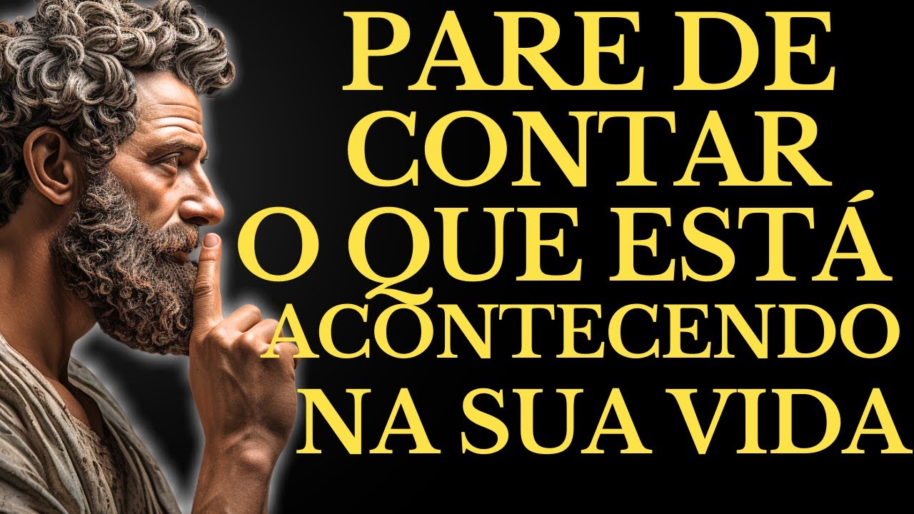 COMO GUARDAR SILÊNCIO PODE TE LEVAR AO SUCESSO | 15 LIÇÕES DE ESTOICISMO