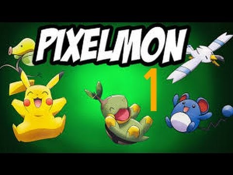 Minecraft Pixelmon! Ep 1 With Shellshock!