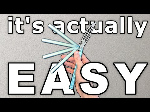 How To Do Butterfly Knife Tricks! (Beginner Tutorial)
