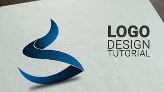How to design a logo in photoshop cs6 | Logo Design Tutorial | S Alphabet