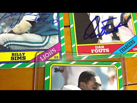 Antique Store Find-1986 Topps Football Set!!