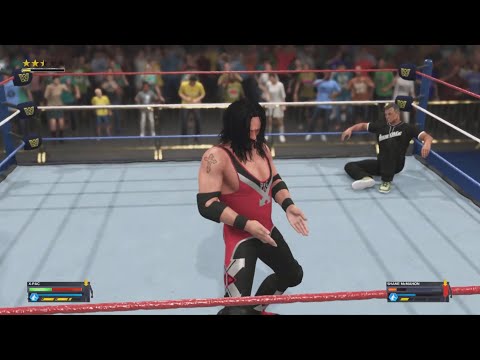 WWE 2K24 X-PAC Vs Shane McMahon European Title Match