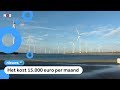 Windpark in Zeeland zet molens stil als vogels voorbij vliegen