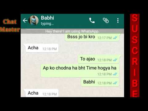 Bhabhi Devar se chatting part 2    Whatsap Chatting on  YouTube full enjoy
