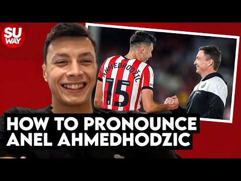 How to pronounce Anel Ahmedhodzic