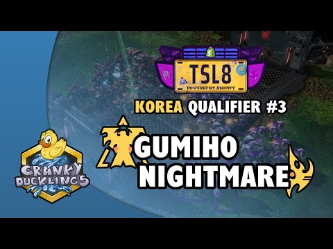 GuMiho vs NightMare - TvP | Shopify TeamLiquid StarLeague 8 - Korean Qualifier #3 | EPT Tournament