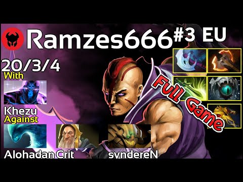 Ramzes666 [VP] plays Anti Mage!!! Dota 2 Full Game 7.21