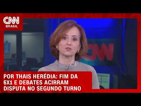 Fim da 6×1 e debates acirram disputa no segundo turno; veja análise | HORA H