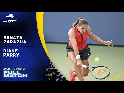 Renata Zarazua vs. Diane Parry Full Match | 2025 US Open Round 2