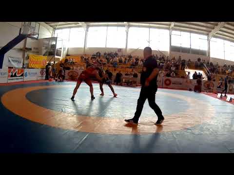 74 kg. Pablo Diez Pardo (SPA) vs Nikolai Dimitrov (BUL) 0:12, Macedonian Pearl 2023 - Shtip
