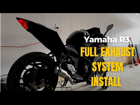 Yamaha R3 Full Exhaust System Install