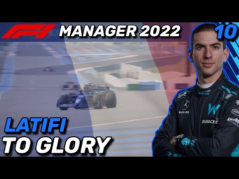 F1 Manager 2022 France | THE MOST INTENSE FINAL LAPS | Latifi to Glory | {#10}