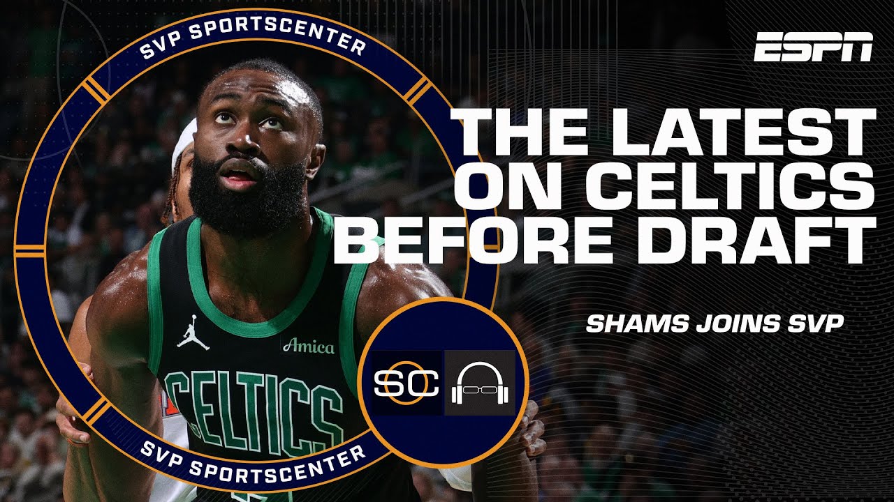Shams says the Celtics are receiving calls on Jaylen Brown & Derrick White | SC with SVP