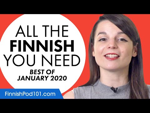Your Monthly Dose of Finnish - Best of January 2020