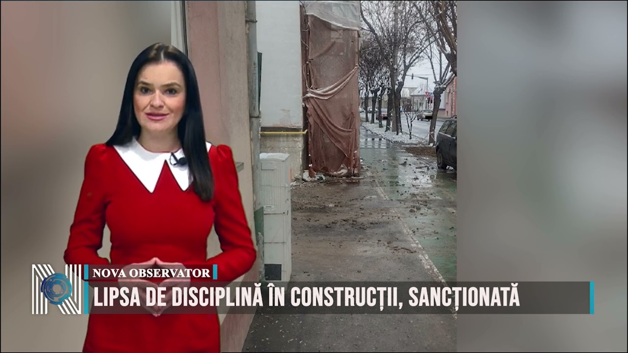 LIPSA DE DISCIPLINĂ ÎN CONSTRUCȚII, SANCȚIONATĂ