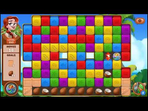 Lost Island Blast Adventure Level 213