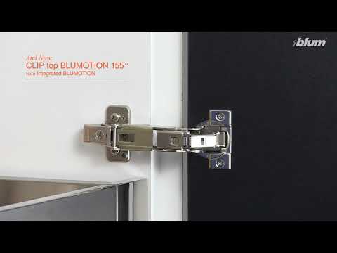 New CLIP top BLUMOTION 155° with Integrated Soft Close