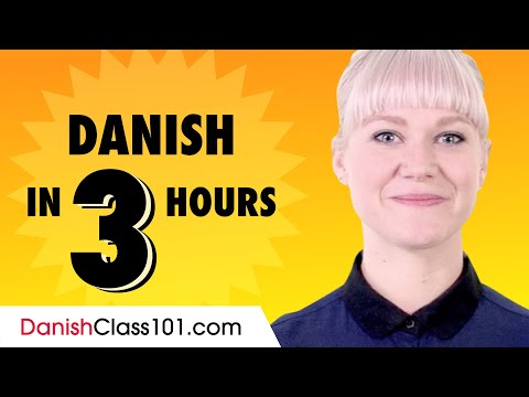 Learn Danish in 3 Hours: Basics of Danish Speaking for Beginners