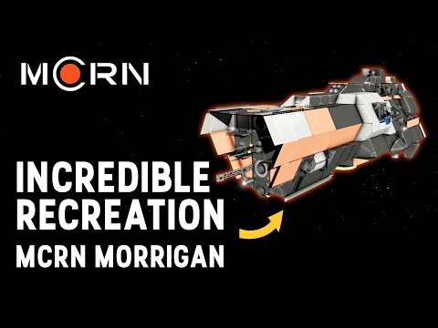 The PERFECT recreation: MCRN Morrigan Class | Draconis Expanse | Space Engineers