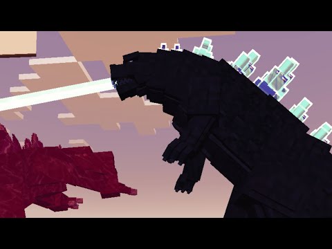 Mobzilla vs distant Godzilla and more battles
