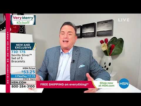 Sevilla Silver Set of 5 Bracelets