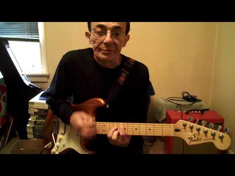 Frightened City (The Shadows) Guitar Lesson - Rhythm Sections