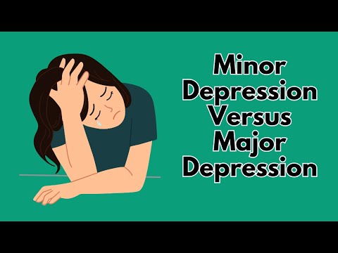 Minor Depression versus Major Depression