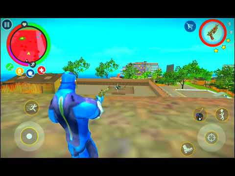 how to get helicopter in rope hero vice town |