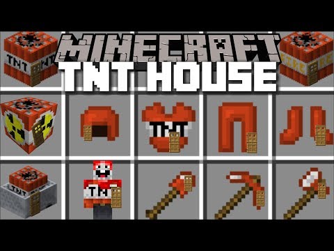 MC Naveed - Minecraft - Minecraft TNT HOUSE MOD / EXPLOSIVE HOUSES THAT WILL DESTROY YOUR WORLD!! Minecraft