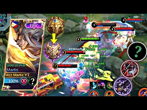 MARTIS BRUTAL DAMAGE!!! INSTANT DELETE (You must try!!) MARTIS HYBRID FULL RED ITEM BEST BUILD! 2023