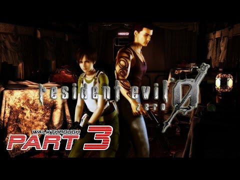 Resident Evil 0 HD Remaster Walkthrough Part 3 - Marcus Mansion 【1080p/60FPS - PS4】