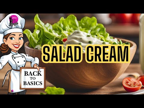 How to Make Salad Cream | Homemade Salad Cream Recipe| Easy Salad dressing