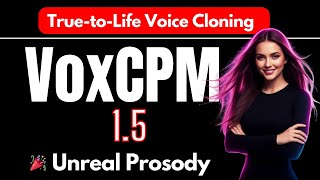 VoxCPM 1.5: コンテキスト認識音声生成とリアルな音声クローニングを実現する無料TTS